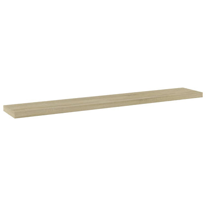 Bookshelf Boards 4 pcs Sonoma Oak 60x10x1.5 cm Engineered Wood