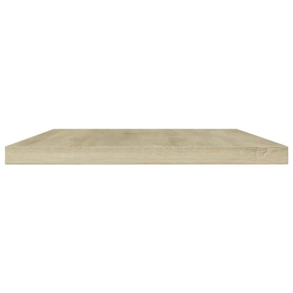 Bookshelf Boards 4 pcs Sonoma Oak 60x10x1.5 cm Engineered Wood