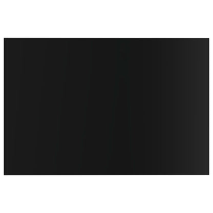 Bookshelf Boards 8 pcs High Gloss Black 60x40x1.5 cm Engineered Wood