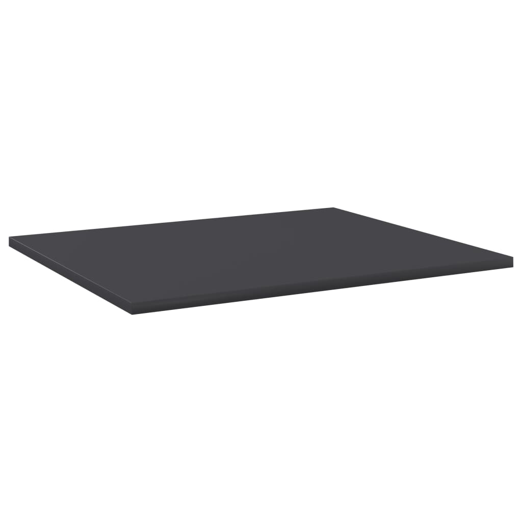 Bookshelf Boards 4 pcs Grey 60x50x1.5 cm Engineered Wood