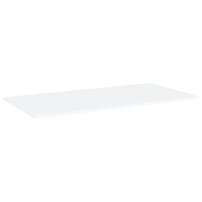 805298 vidaXL Bookshelf Boards 4 pcs White 80x20x1,5 cm Engineered Wood