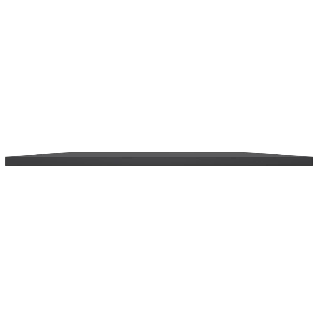 Bookshelf Boards 8 pcs Grey 80x20x1.5 cm Engineered Wood