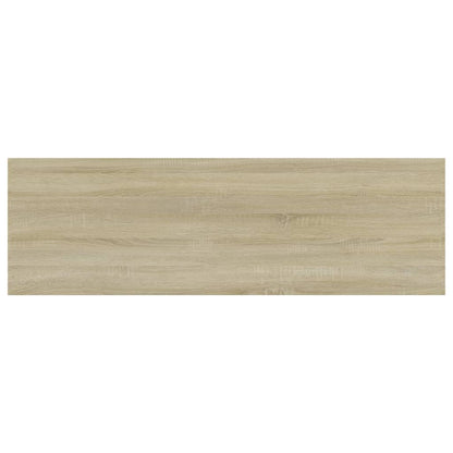Bookshelf Boards 4 pcs Sonoma Oak 80x20x1.5 cm Engineered Wood