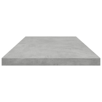 Bookshelf Boards 4 pcs Concrete Grey 80x20x1.5 cm Engineered Wood