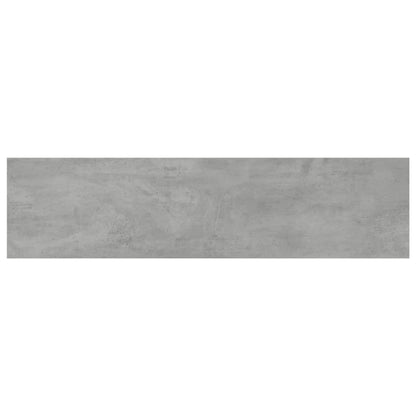 Bookshelf Boards 4 pcs Concrete Grey 80x20x1.5 cm Engineered Wood