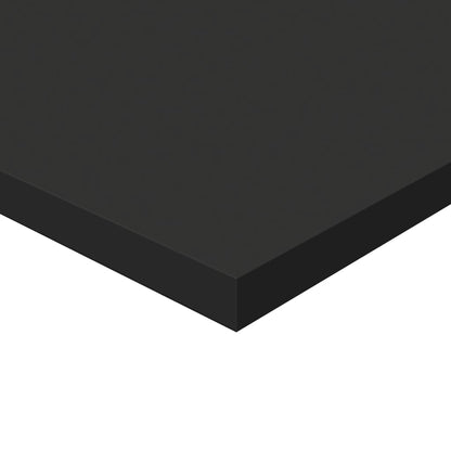 805316 vidaXL Bookshelf Boards 4 pcs Black 80x30x1,5 cm Engineered Wood