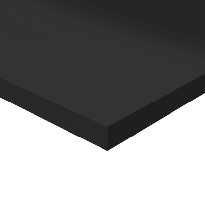 Bookshelf Boards 8 pcs High Gloss Black 80x30x1.5 cm Engineered Wood