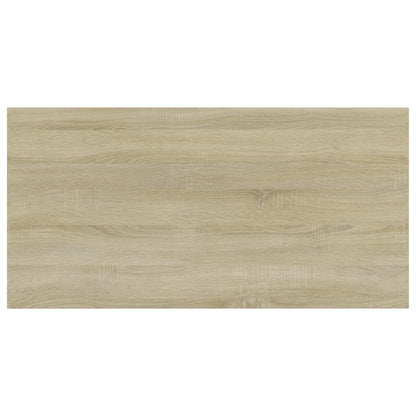 Bookshelf Boards 4 pcs Sonoma Oak 80x40x1.5 cm Engineered Wood