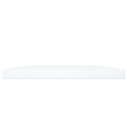 Bookshelf Boards 4 pcs White 100x20x1.5 cm Engineered Wood