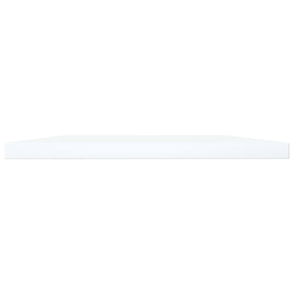 Bookshelf Boards 8 pcs White 100x30x1.5 cm Engineered Wood