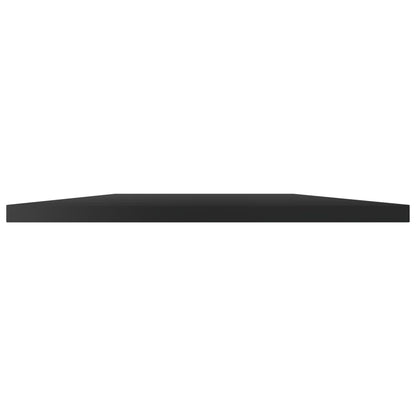 805407 vidaXL Bookshelf Boards 8 pcs High Gloss Black 100x30x1,5 cm Engineered Wood