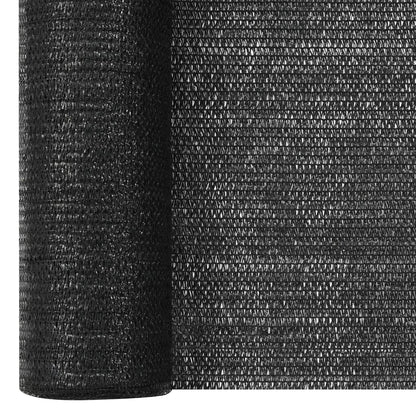 Privacy Net Black 1.8x50 m HDPE 75 g/m²