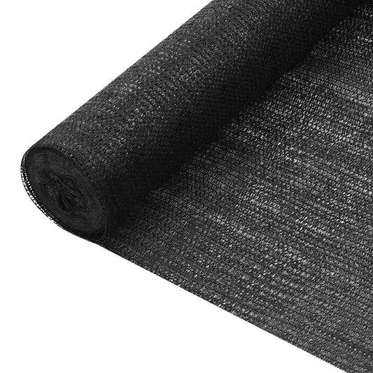 149333 vidaXL Privacy Net Black 3,6x25 m HDPE 75 g/m²