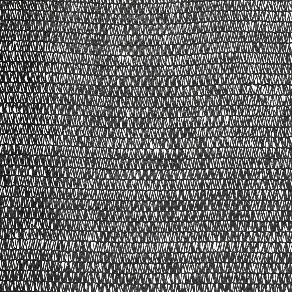 Privacy Net Black 3.6x50 m HDPE 150 g/m²