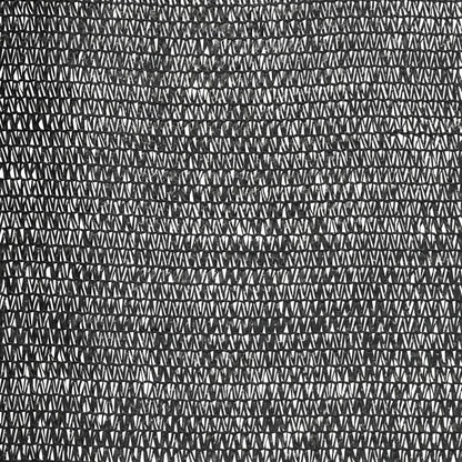 Privacy Net Black 1.2x50 m HDPE 195 g/m²