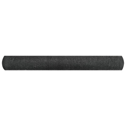 Privacy Net Black 1.5x25 m HDPE 195 g/m²