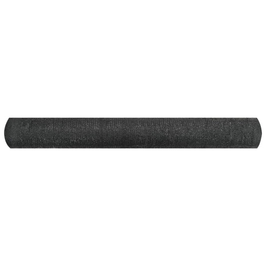 Privacy Net Black 1.5x50 m HDPE 195 g/m²