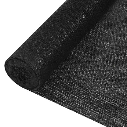 Privacy Net Black 1,8x25 m HDPE 195 g/m²