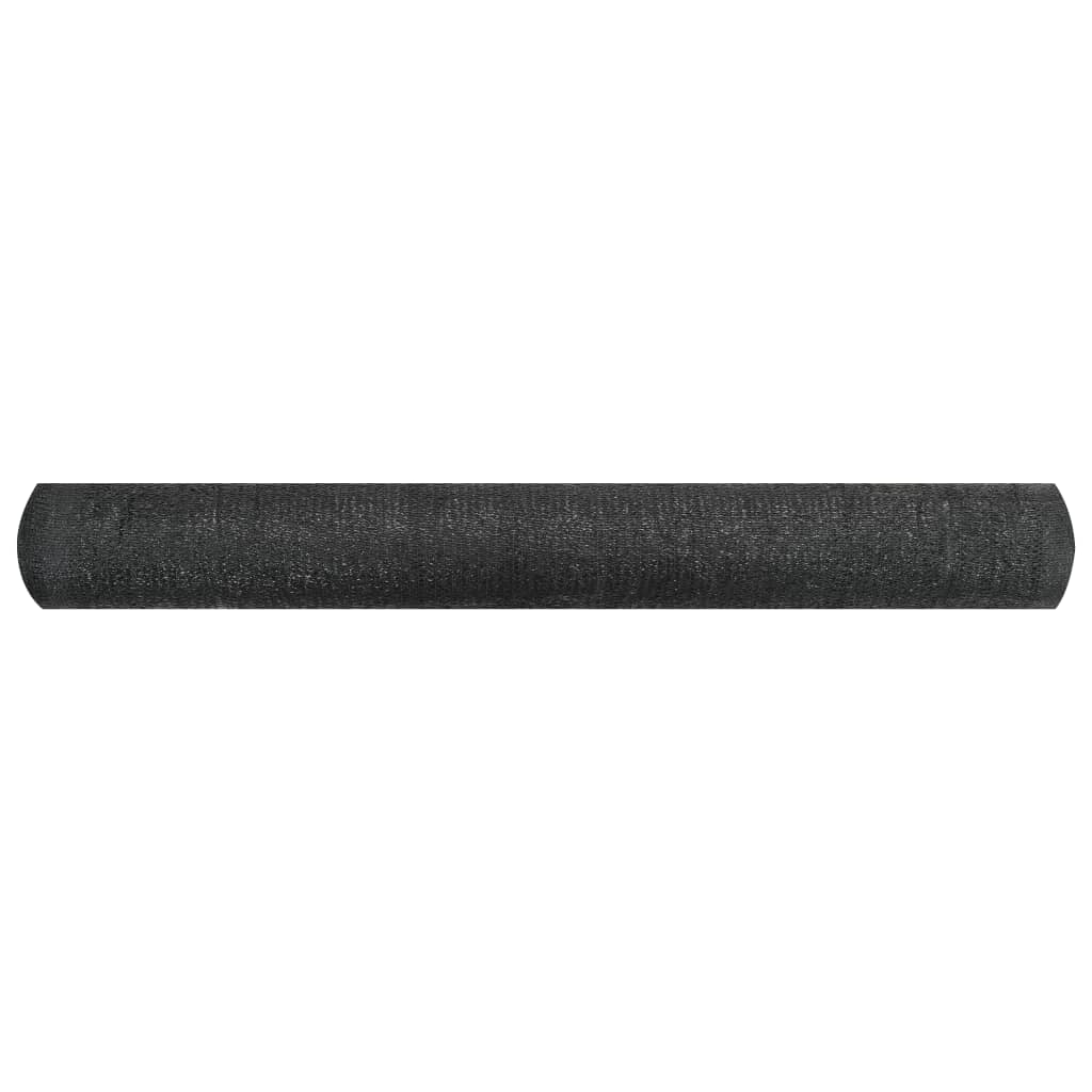 Privacy Net Black 1,8x25 m HDPE 195 g/m²