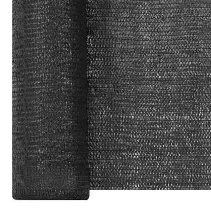 Privacy Net Black 3,6x25 m HDPE 195 g/m²