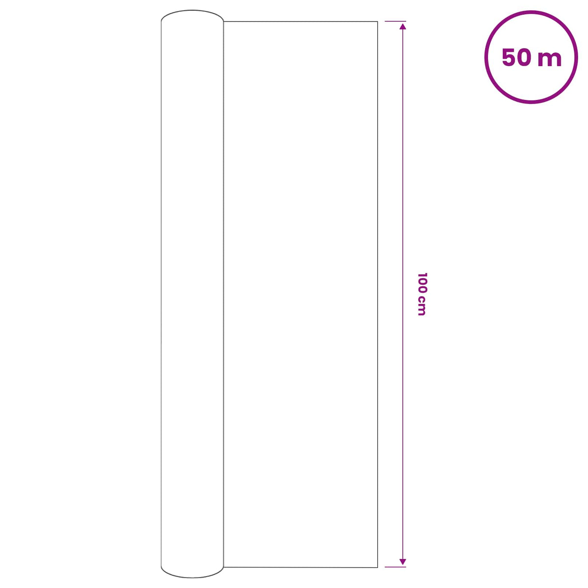 Privacy Net Green 1x50 m HDPE 195 g/m²