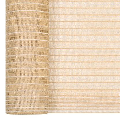Privacy Net Beige 2x50 m HDPE 75 g/m²