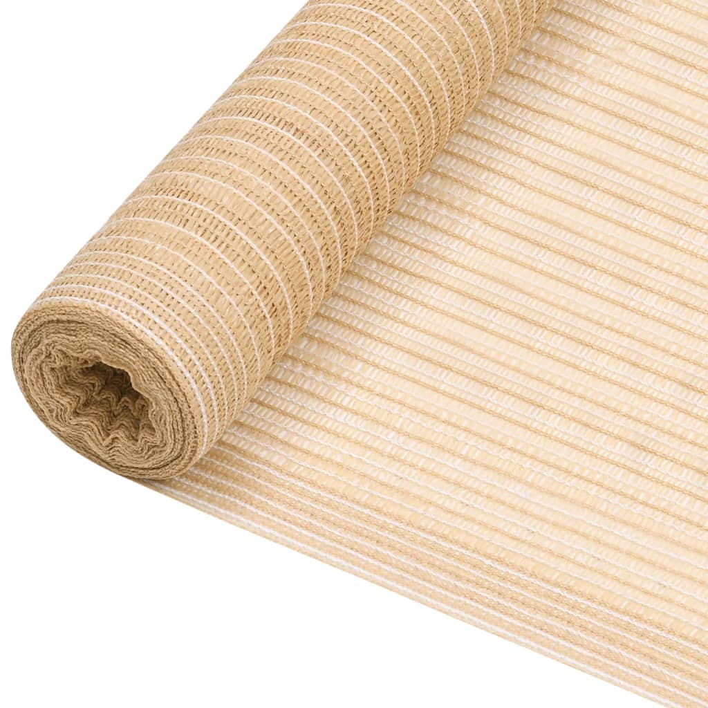 Privacy Net Beige 1.8x25 m HDPE 150 g/m²