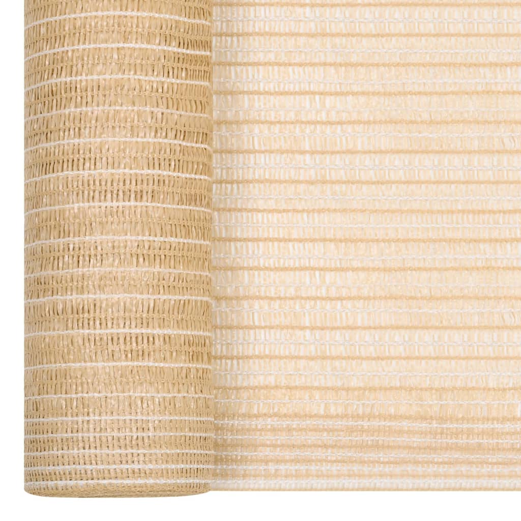 Privacy Net Beige 3.6x25 m HDPE 195 g/m²