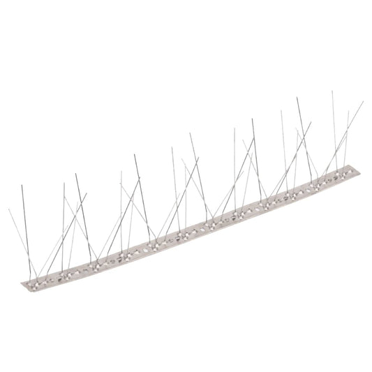 5-row Stainless Steel Bird & Pigeon Spikes Set of 10 5 m
