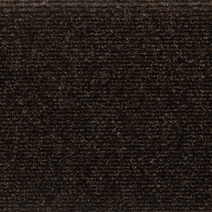 Stair Mats Self-adhesive 15 pcs 65x21x4 cm Dark Brown Rectangular Edge