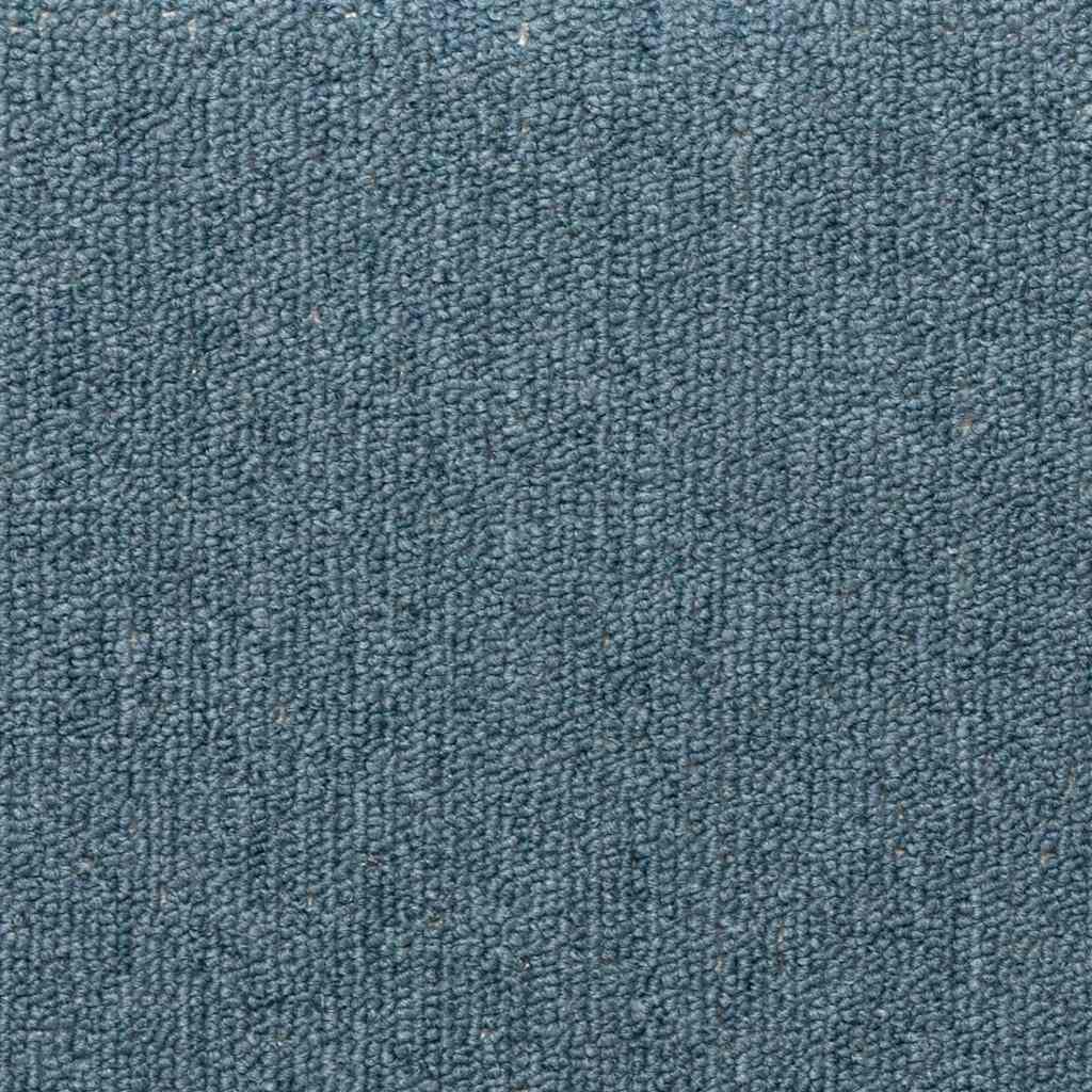 Stair Mats 15 pcs 65x21x4 cm Sea Blue Rectangular Edge