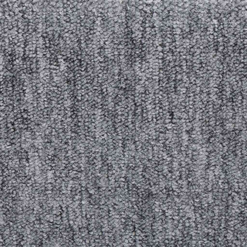 Stair Mats 15 pcs 65x21x4 cm Light Grey Rectangular Edge