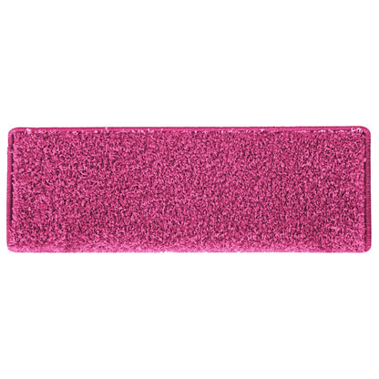 Stair Mats 15 pcs 65x21x4 cm Pink Rectangular Edge