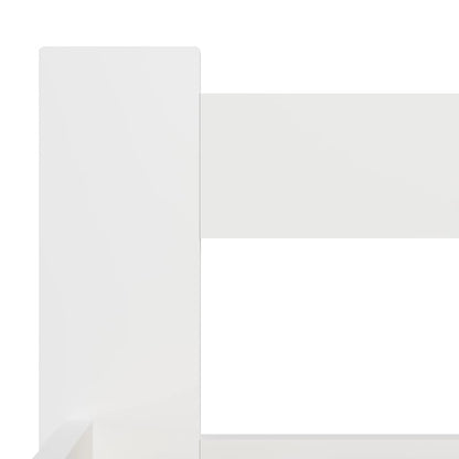 Bed Frame | White | Solid pine wood, plywood | 160x200 cm |  Durable