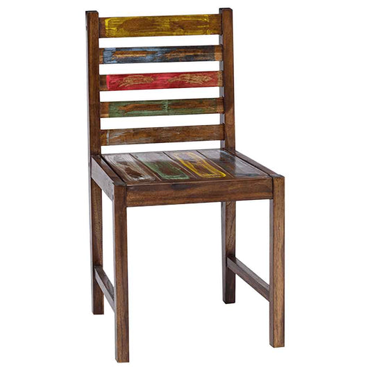 Dining Chairs 2 pcs Solid Reclaimed Wood