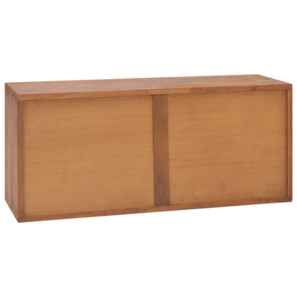 TV Cabinet 90x30x40 cm Solid Teak Wood