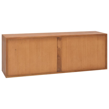 326119 vidaXL TV Cabinet 110x30x40 cm Solid Teak Wood