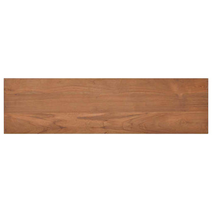 326119 vidaXL TV Cabinet 110x30x40 cm Solid Teak Wood
