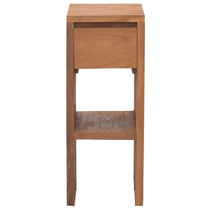 Bedside Cabinet 20x35x50 cm Solid Teak Wood