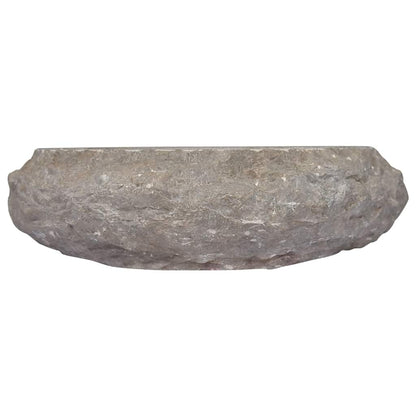 Sink Grey Ø40x12 cm Marble