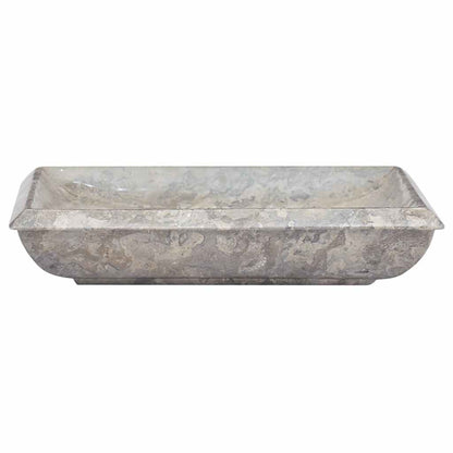 Sink Grey 50x35x10 cm Marble