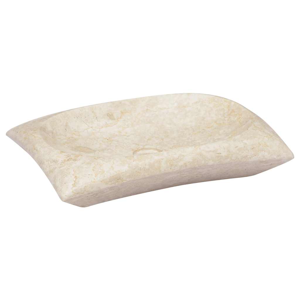 Sink Cream 50x35x10 cm Marble
