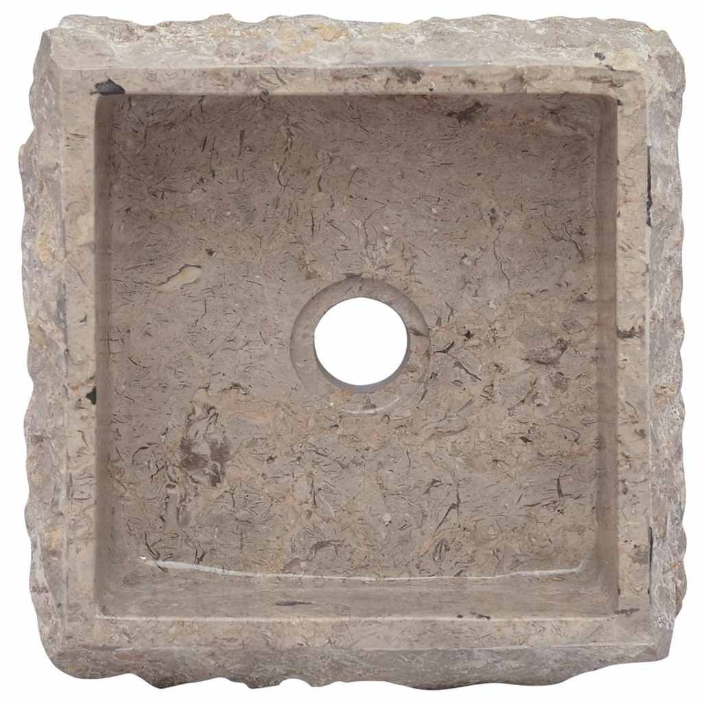 Sink Grey 30x30x13 cm Marble