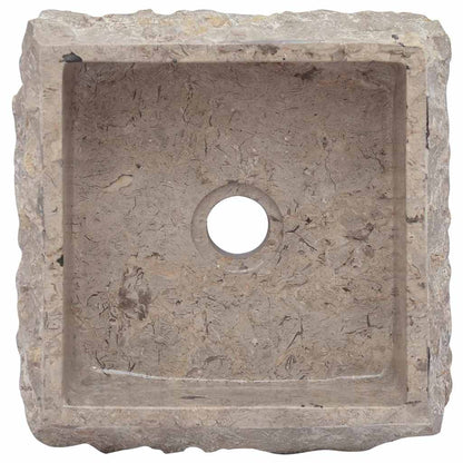 Sink Grey 30x30x13 cm Marble