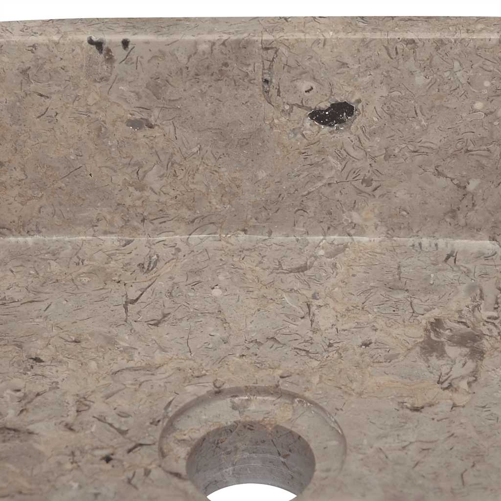 Sink Grey 30x30x13 cm Marble