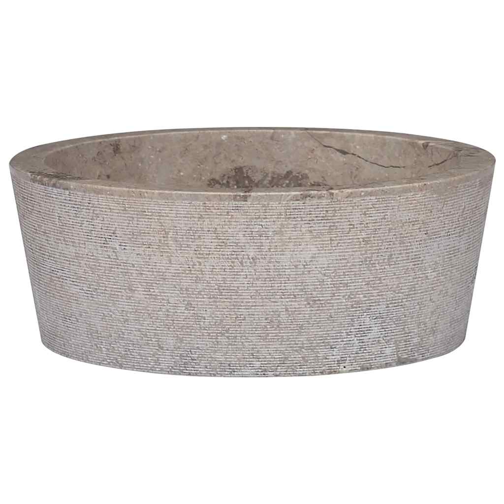 Sink Grey Ø40x15 cm Marble