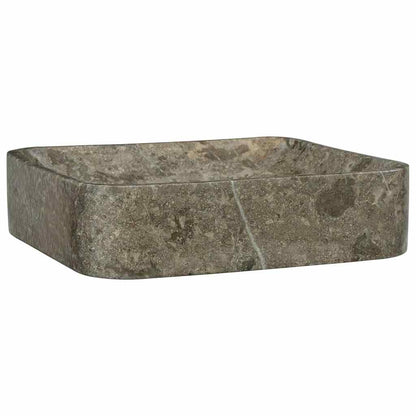 Sink Grey 40x40x10 cm Marble