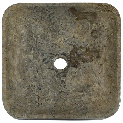 Sink Grey 40x40x10 cm Marble