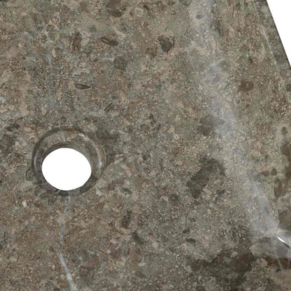 Sink Grey 40x40x10 cm Marble