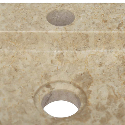 Sink Cream 38x24x6.5 cm Marble